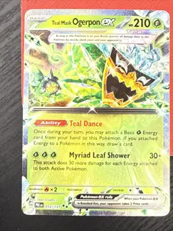 Pokemon TCG English JAP 4Assorted Ex And Holo Rare Lot NM Cards OGERPON - Image 4