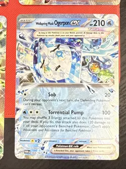 Pokemon TCG English JAP 4Assorted Ex And Holo Rare Lot NM Cards OGERPON - Image 5