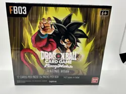 Dragon Ball Super Card Game Fusion World Raging Roar FB03 Booster Box ENGLISH - Image 1