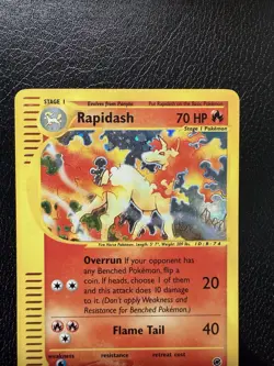 Rapidash - 26/165 - Pokemon Expedition Holo Rare Card LP/MP - Image 2