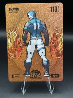 Bo Jackson Battle Arena Brawn First Edition Fire Foil Card 2026 IBF-167 - Image 1