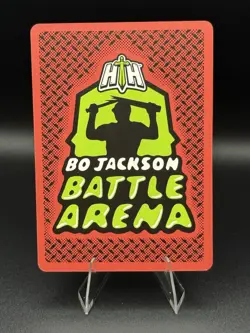 Bo Jackson Battle Arena Brawn First Edition Fire Foil Card 2026 IBF-167 - Image 2