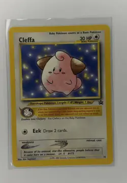 Pokemon Card - Cleffa #31 - Black Star Promo - Image 1