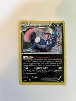 Pokemon TCG Greninja XY Black Star Promo Holo Card XY24 - Image 1