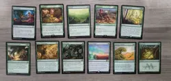 MTG Magic Lot Ghalta, Primal Hunger Half Commander Deck 50 Cards Green Rares - Image 4