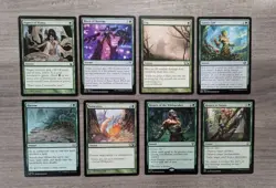 MTG Magic Lot Ghalta, Primal Hunger Half Commander Deck 50 Cards Green Rares - Image 5