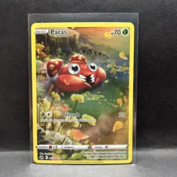 Paras Crown Zenith Galarian Gallery Full Art Holo Rare Card GG32/GG70 - Image 1