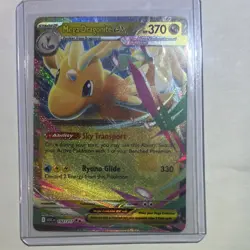 Mega Dragonite EX 152/217 Full Art Holo Double Rare Pokemon TCG Card NM - Image 1