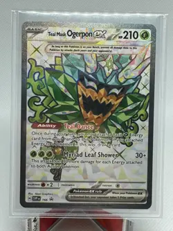 Teal Mask Ogerpon ex 166 Sv: Scarlet & Violet Promo Cards Holo - Image 1