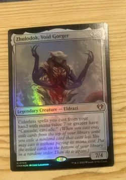 Zhulodok, Void Gorger -Foil Near Mint MTG Commander Masters - Image 2