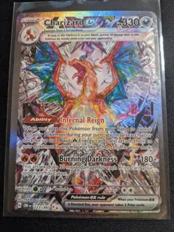 Charizard EX Obsidian Flames Special Illustration Rare Card 223/197 Near Mint - Image 1