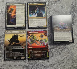 mtg teenage mutant ninja turtles lot bulk and more - Image 1