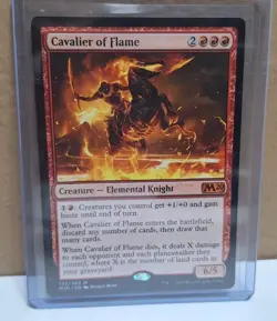 Cavalier of Flame - Core Set 2020 Regular Mythic - Mtg - Magic The Gathering - Image 1