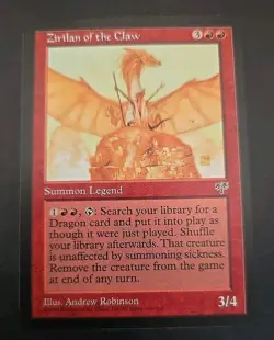Zirilan of the Claw Mirage MTG Regular Lightly Played - Image 1