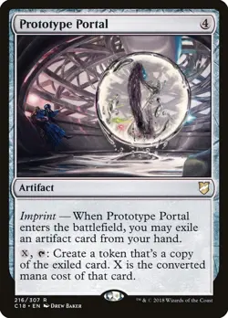 Prototype Portal 216 Rare Commander 2018 C18 MTG - Image 1