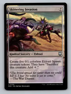 Skittering Invasion U Commander: Modern Horizons 3 159 NM - Image 1