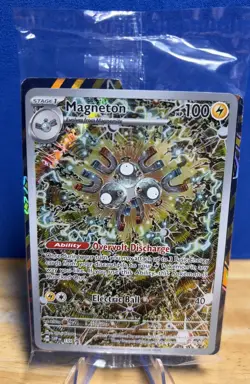 Pokemon TCG Magneton SVP 159 Black Star Promo Surging Sparks Sealed - Image 1