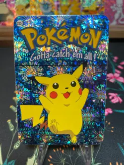 Pikachu #025 - Vintage Vending Machine Prism Sticker 2000 - Pokemon - Image 1