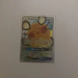 Pokemon TCG Dedenne GX Full Art Holo Card Unbroken Bonds 195a/214 - Image 1