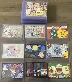 Pokemon Center Postcards bundle of 34 total cards - Image 1