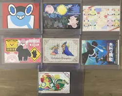 Pokemon Center Postcards bundle of 34 total cards - Image 4