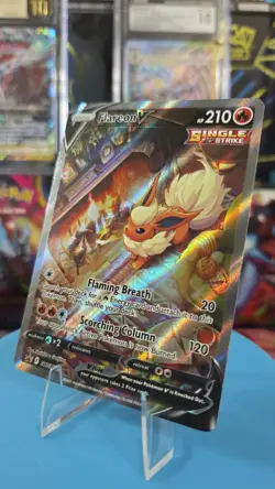 Pokemon TCG Flareon v Sword & Shield SWSH179 Holo Promo - Image 1
