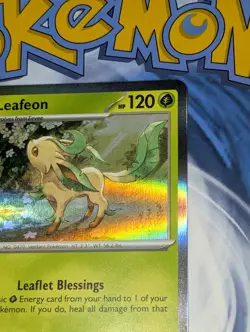 Leafeon 005 & Glaceon 025 Holo Rare Prismatic Evolutions Pokemon Tcg NM-MT - Image 3