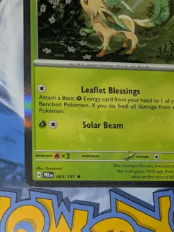 Leafeon 005 & Glaceon 025 Holo Rare Prismatic Evolutions Pokemon Tcg NM-MT - Image 5