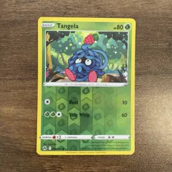Tangela 004/159 Common Crown Zenith Pokemon - Reverse Holo - Near Mint - Image 1