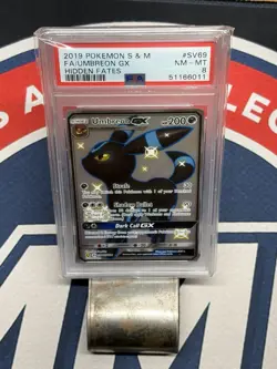 PSA 8 - Umbreon GX SV69/SV94 - Hidden Fates - Pokemon TCG - NM-MT 8 - Image 1