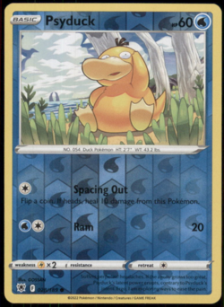 Psyduck - 028/189 - Reverse Holo - Pokemon - Astral Radiance - M/NM - Image 1