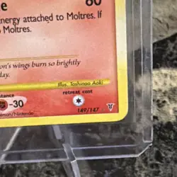 Pokemon Moltres Supreme Victors Secret Rare Holo 149/147 Basic 70HP Hyper Flame - Image 2