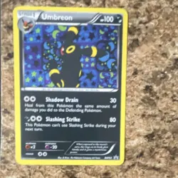 Pokemon TCG Umbreon BW93 BW Black Star Promo Stage 1 Darkness Holo 100 HP 30 80 - Image 1