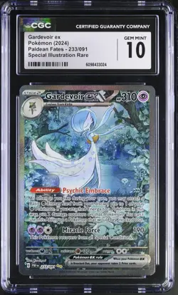 Gardevoir EX 233/091 Special Illustration Rare Pokemon CGC 10 Gem Mint *024 - Image 1