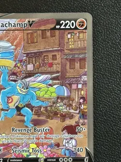2022 Pokemon Machamp V 172/189 #172 Astral Radiance - Image 3