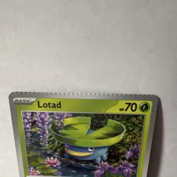 Crimp error Pokemon Lotad Phantasmal Flames 005/094 Common 2025 - Image 4