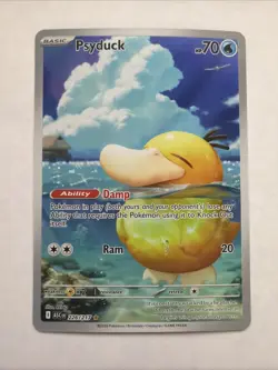 Pokemon Psyduck 226/217 Illustration Rare Holo Full Art Ascended Hero’s NM - Image 1