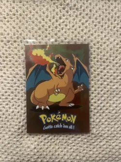 Topps Pokemon Charizard - E6 Foil (Blue Logo) - Image 1