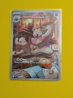 Gurdurr 126/086 - Scarlet & Violet: Black Bolt - NM/Mint - Pokemon - Image 1