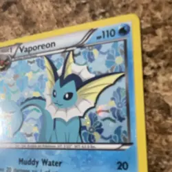 Pokemon TCG Vaporeon BW89 Black & White Promo Holo Stage 1 Water 110 HP - Image 5
