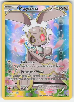 Magearna - XY186 XY186 Holofoil Promo XY Promo Pokemon LP (very small crease) - Image 1