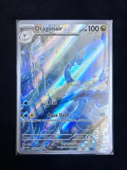 Dragonair 181/165 English Pokemon 151 Illustration Rare Full Art - Image 3