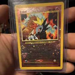 Pokemon Entei 34/53 Wotc Promo Reverse Holo Promo Basic 80HP - Image 1