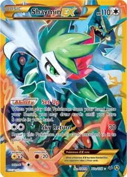 Holofoil - Shaymin EX - 77a/108 - 077a/108 / LP / English Pokemon TCG - Image 1