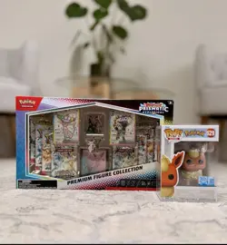 Pokemon TCG Prismatic Evolutions Premium Figure Collection New & Funko Pop Toy - Image 1