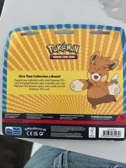 Pokemon TCG Scarlet & Violet + Paldea Evolved Blister Pack Pawmot Promo (Sealed) - Image 2