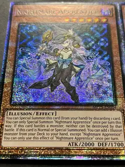 3x Nightmare Apprentice | MP25-EN004 | Starlight Rare | 1st Edition | YuGiOh! - Image 2