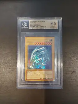 Yugioh - Blue-Eyes White Dragon SDK-001 Ultra Rare 2002 BGS 9.5 - Image 1