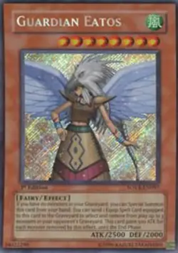 Yugioh! LP Guardian Eatos - SOVR-EN097 - Secret Rare - Unlimited Edition Lightly - Image 1