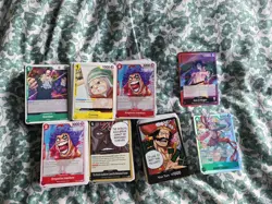 One Piece Bulk op13 bulk over 500 cards, including holo R and SR - Image 1